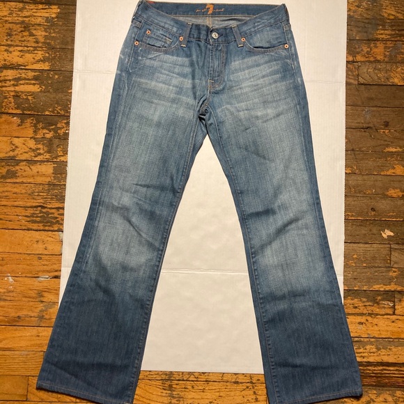 NWOT 7 For All Mankind OG Bootcut medium wash size 29 - Picture 4 of 12